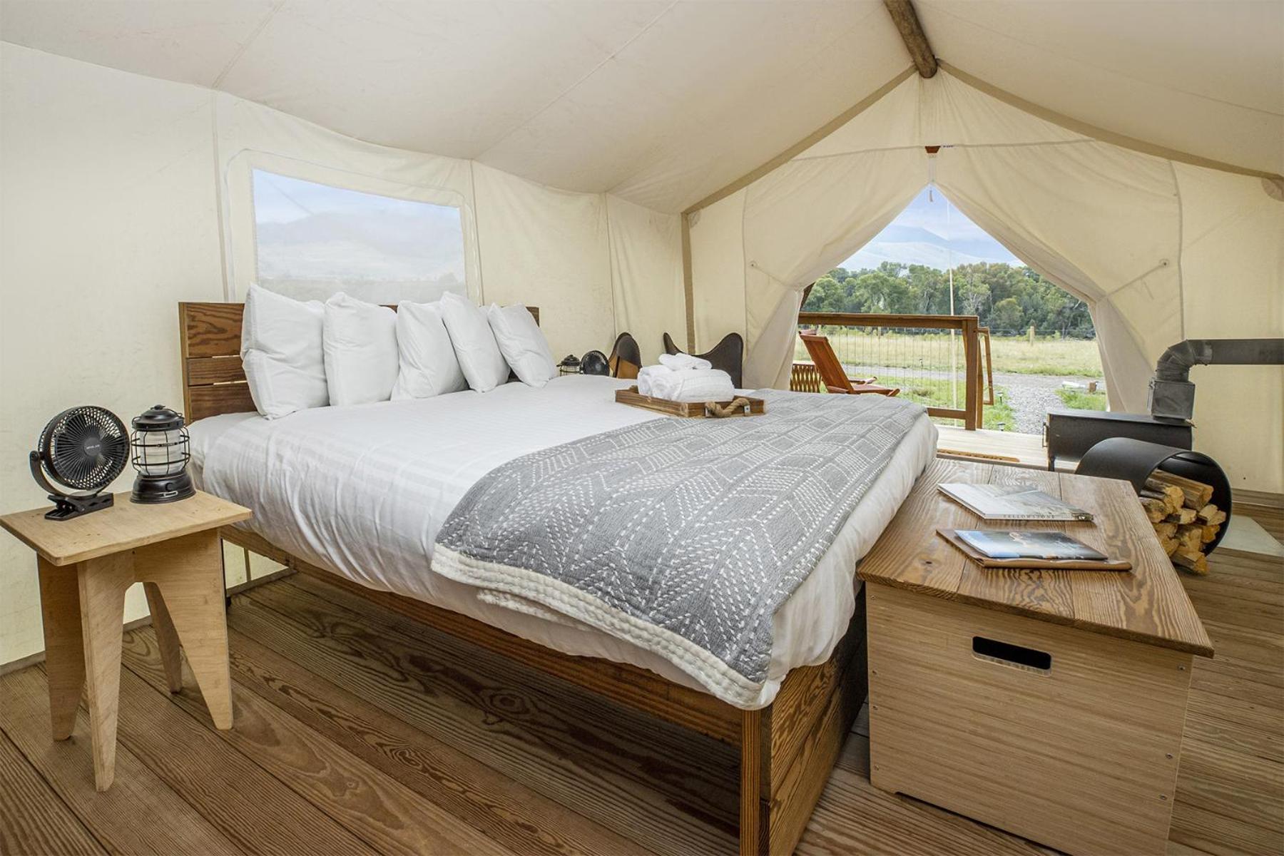 Under Canvas North Yellowstone - Paradise Valley 리빙스턴 외부 사진