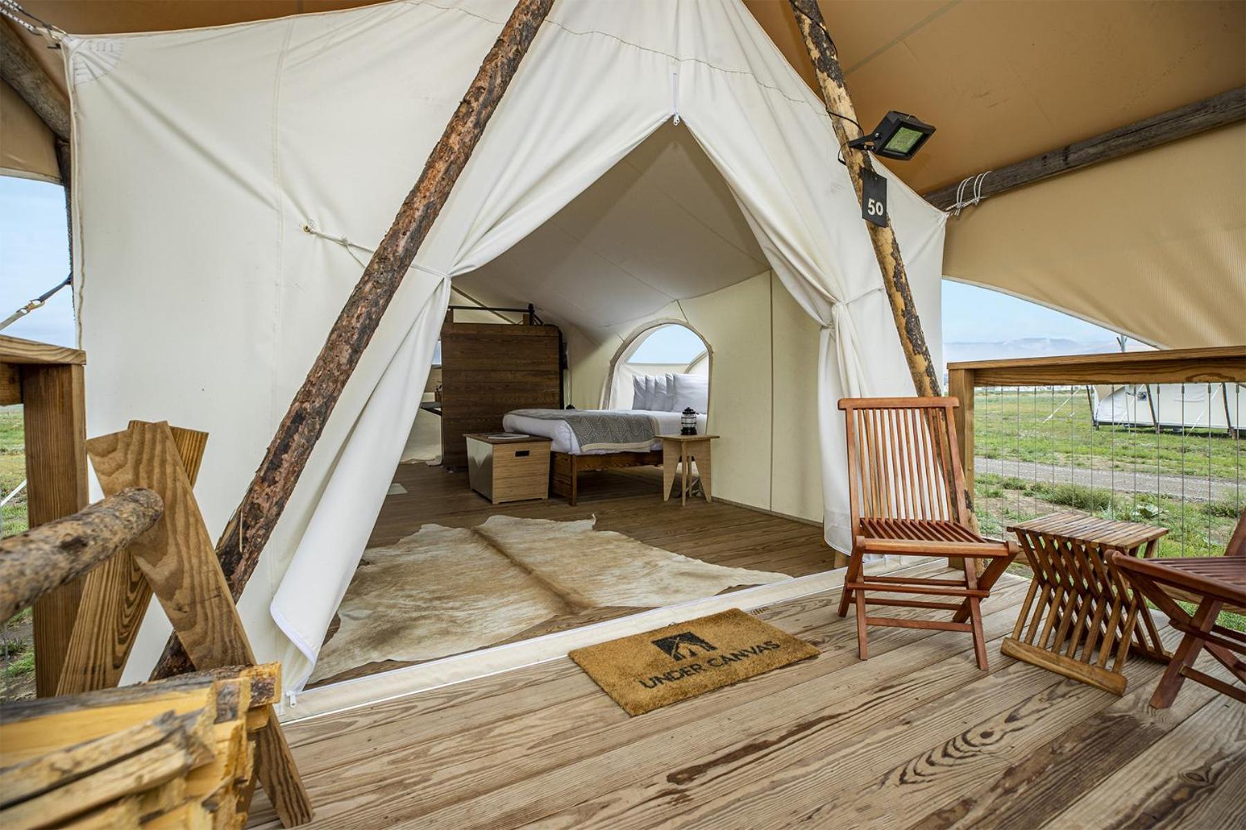 Under Canvas North Yellowstone - Paradise Valley 리빙스턴 외부 사진