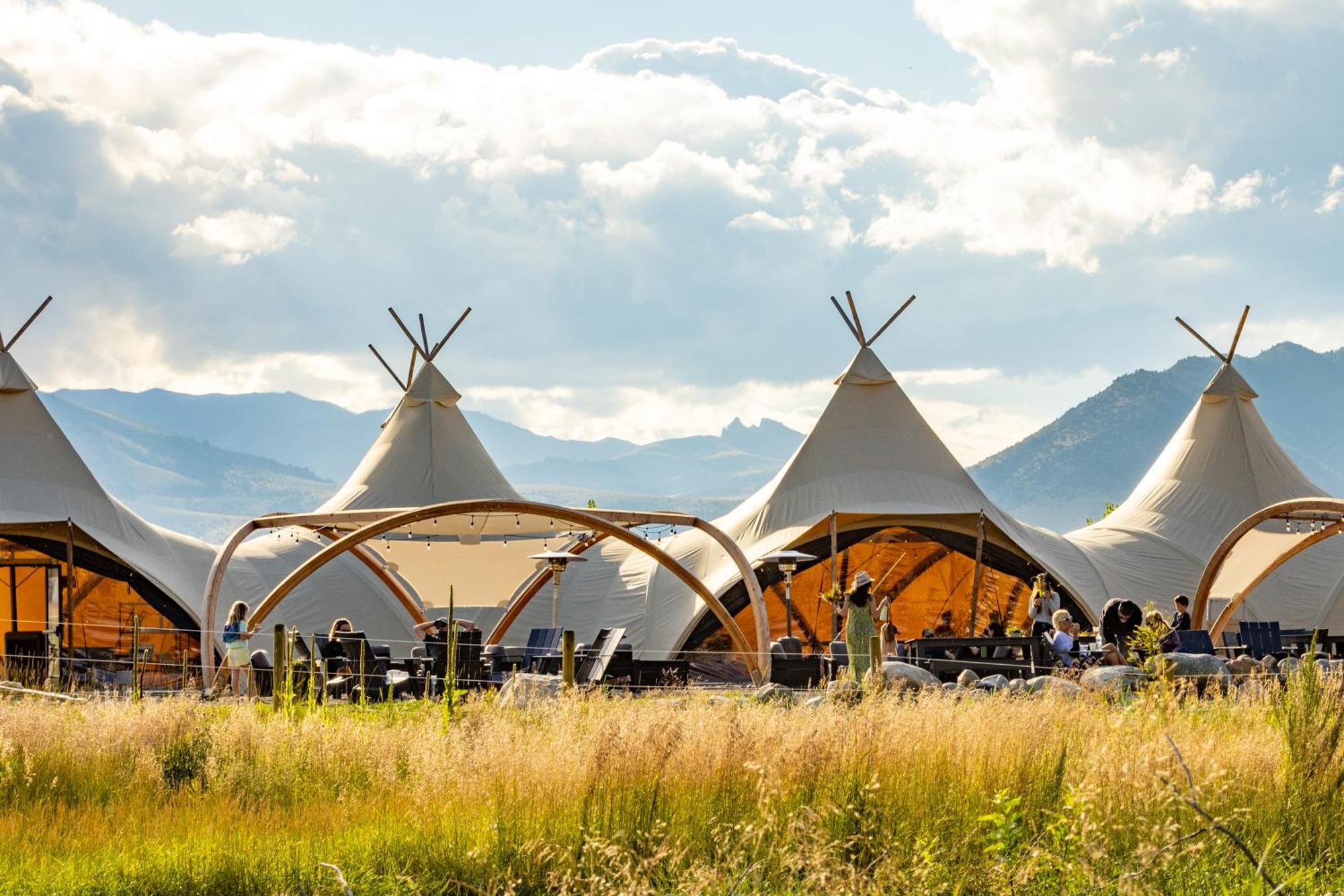 Under Canvas North Yellowstone - Paradise Valley 리빙스턴 외부 사진