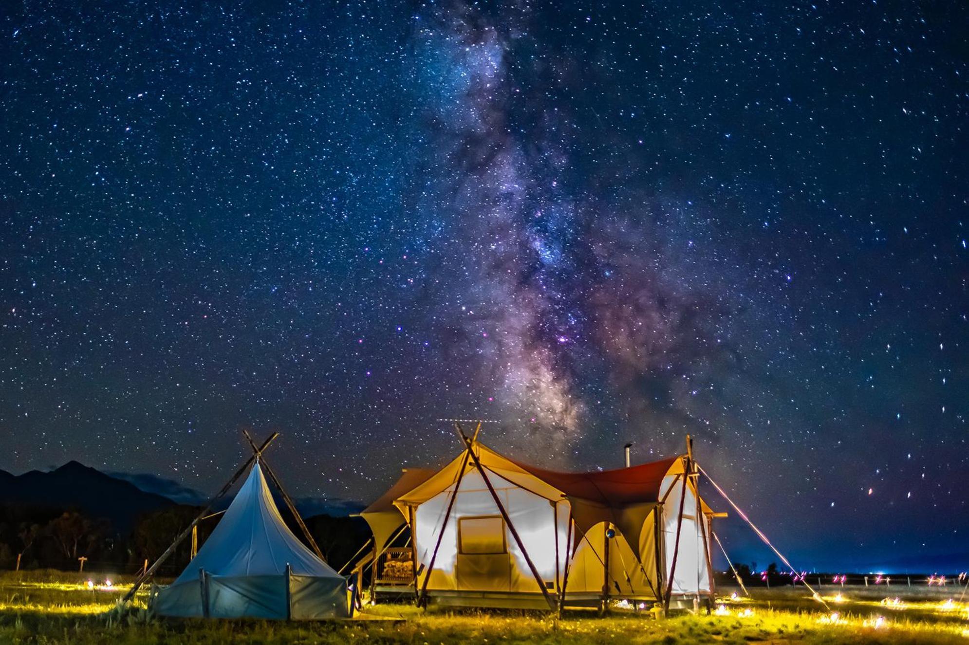 Under Canvas North Yellowstone - Paradise Valley 리빙스턴 외부 사진